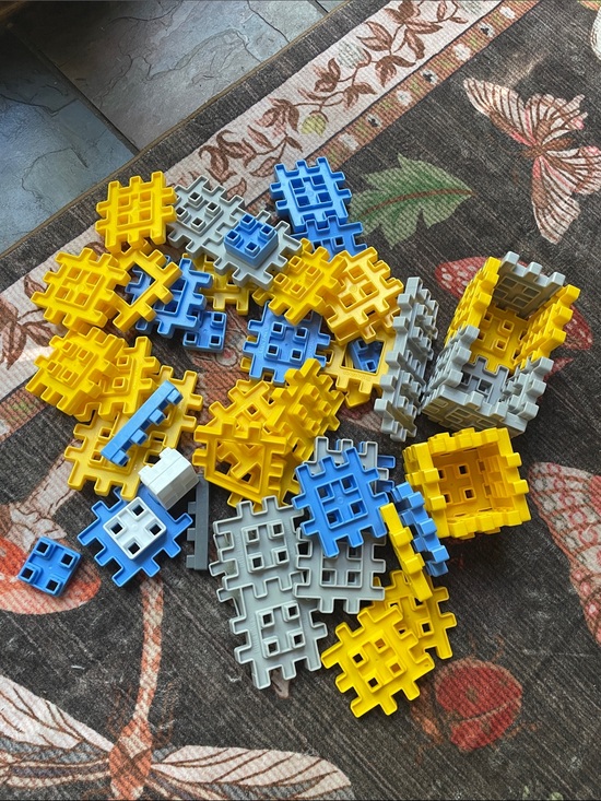 Little Tikes Other - Little Tikes Waffle Blocks Building Blocks Set - Yellow, Blue, Gray - Kids Toys